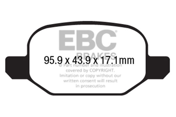 Fiat Remblokkenset, schijfrem