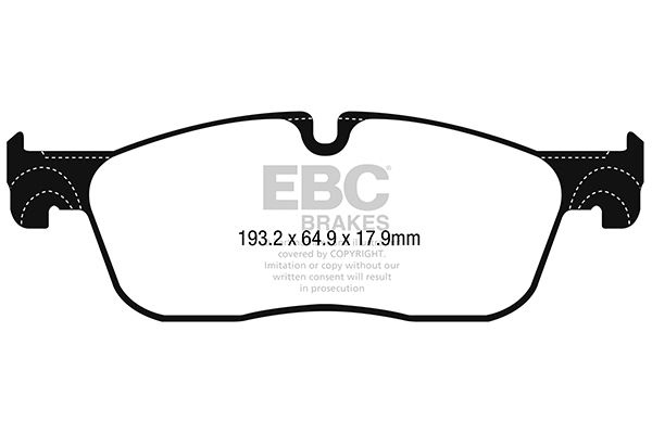 Jaguar Remblokkenset, schijfrem