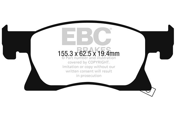 Opel Remblokkenset, schijfrem