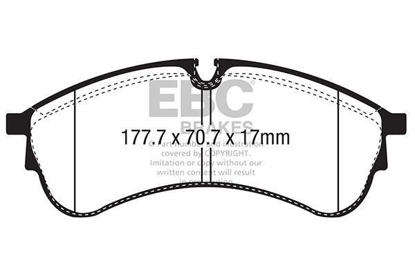 Volkswagen Remblokkenset, schijfrem