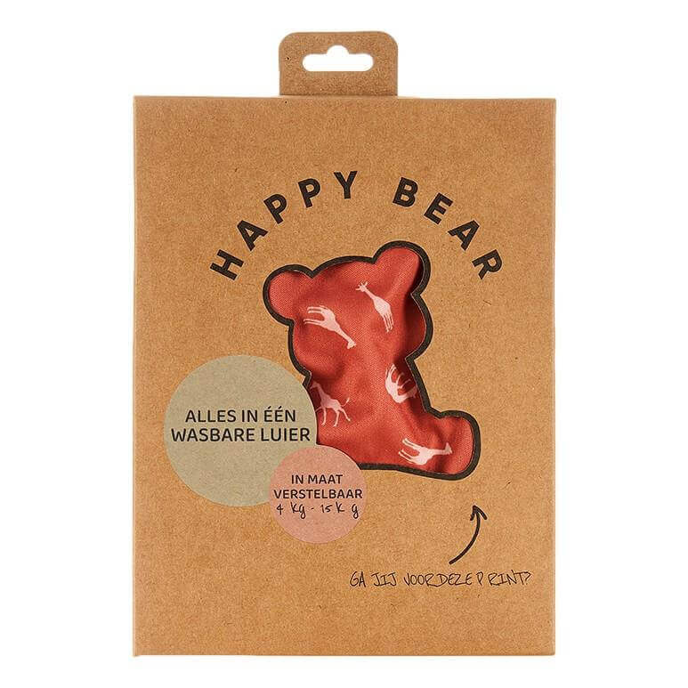 HappyBear Diapers All-In-One luier | Savanna