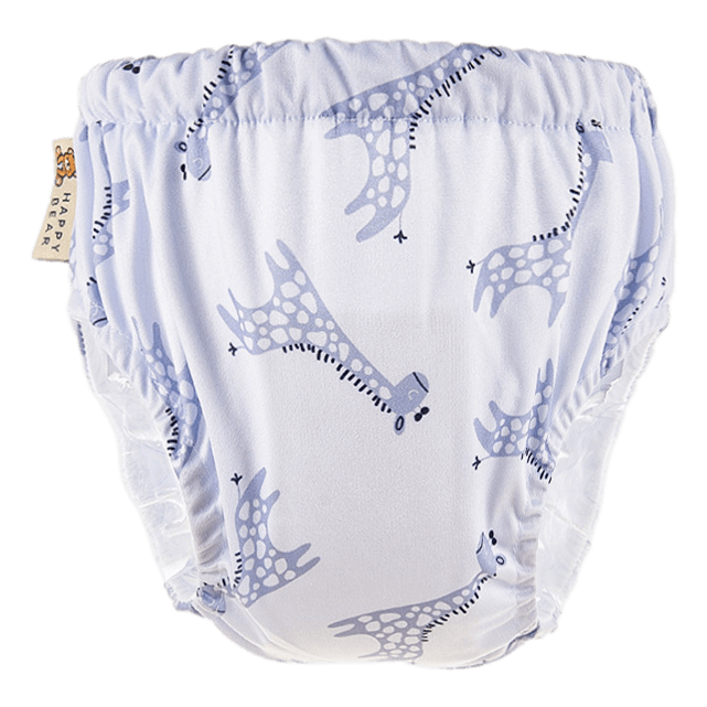 HappyBear Diapers Oefenbroekje | Blue Giraffe