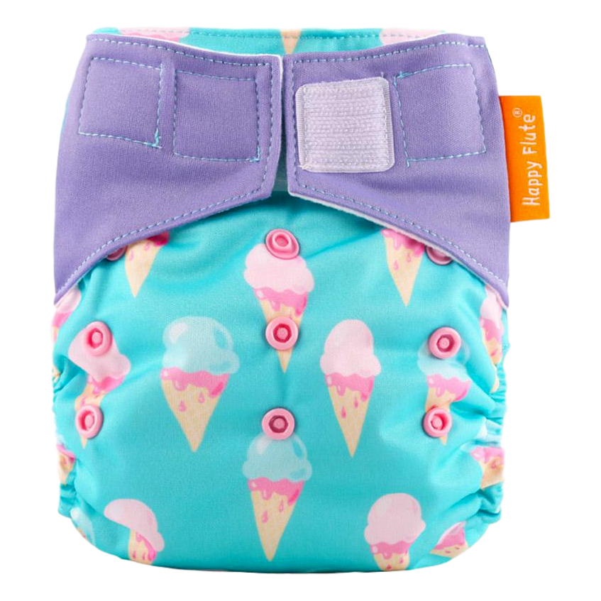 Happy Flute All-In-One klittenband luier - IJs