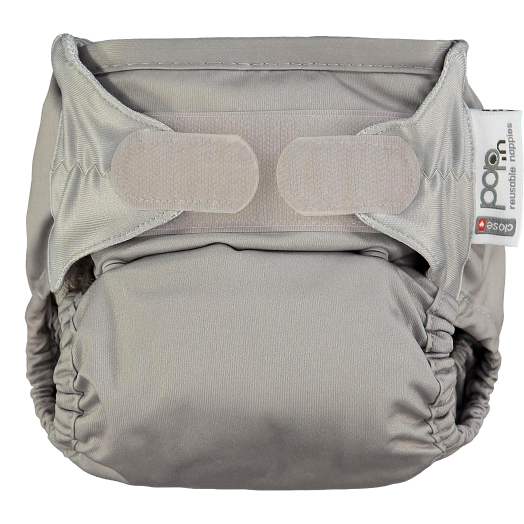 Close Pop-In SIO bamboe klittenband luier - Grijs