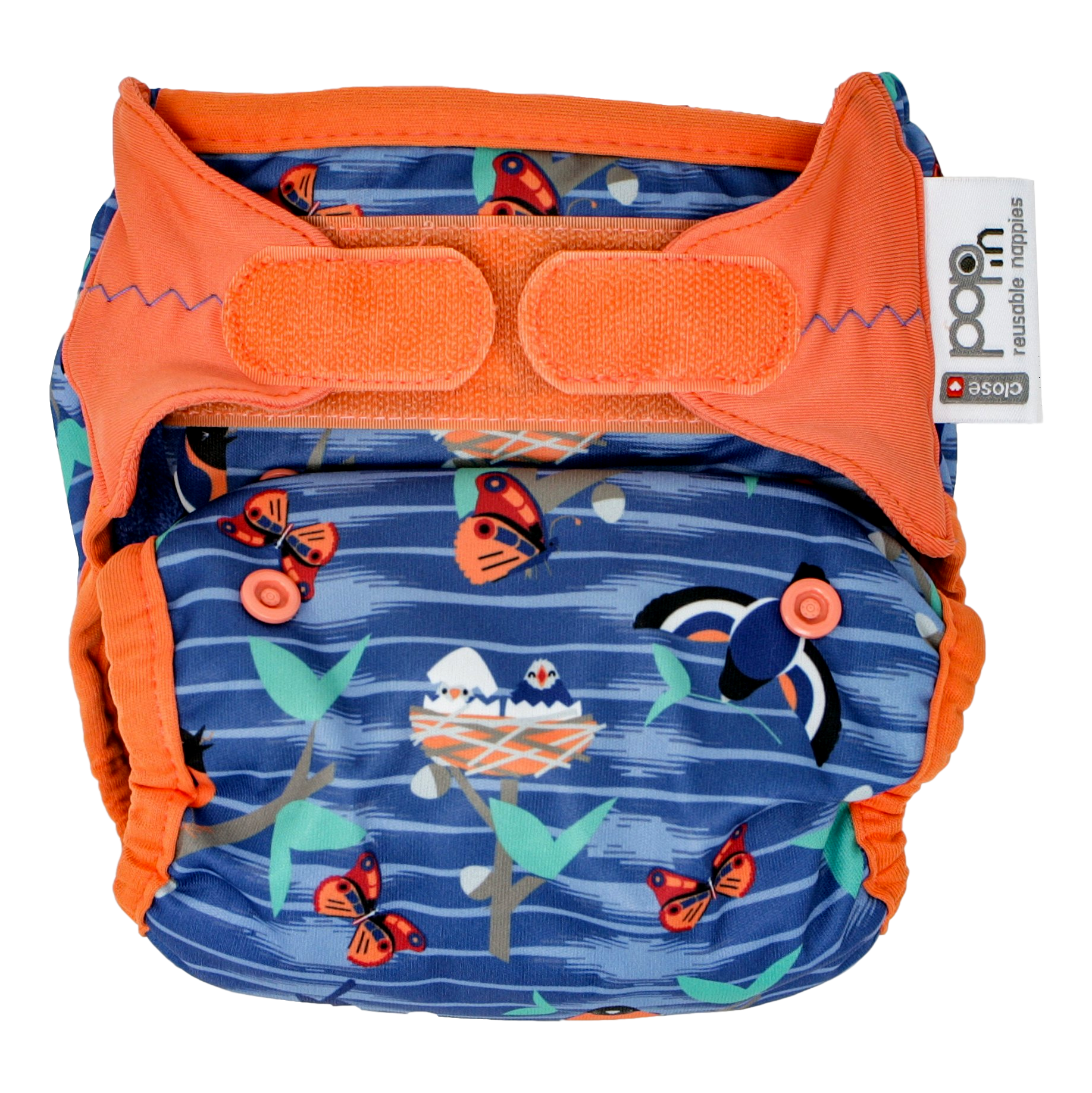 Close Pop-In SIO bamboe klittenband luier - Twilight Garden