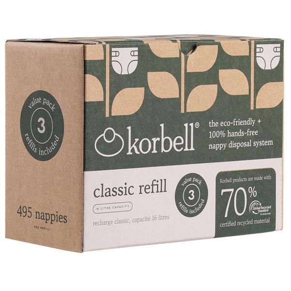KORBELL navullingen Classic 3-pack