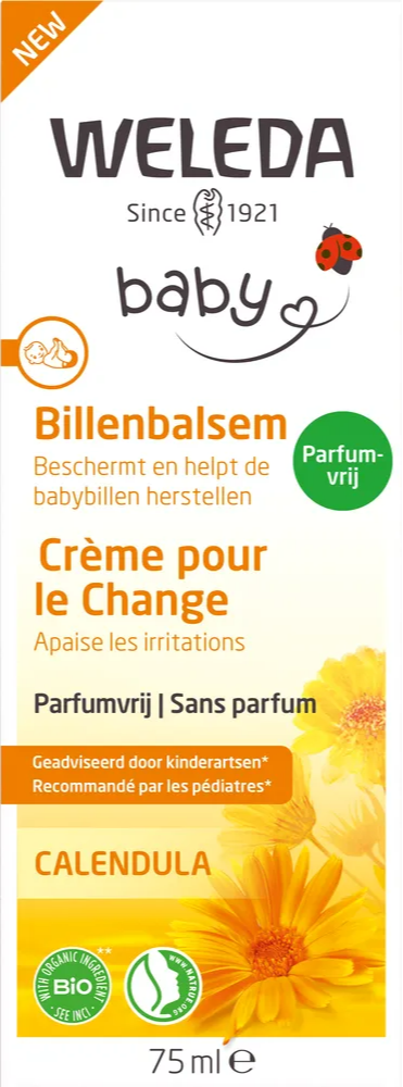 Weleda Baby Calendula Billenbalsem Parfumvrij