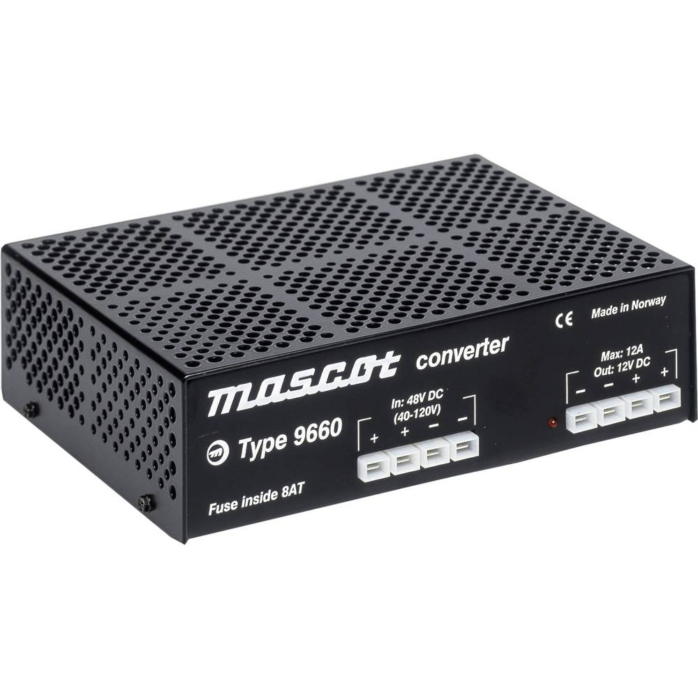 Mascot Battery 9660 DC/DC-converter 48 V/DC - 12 V/DC/12 A 158 W