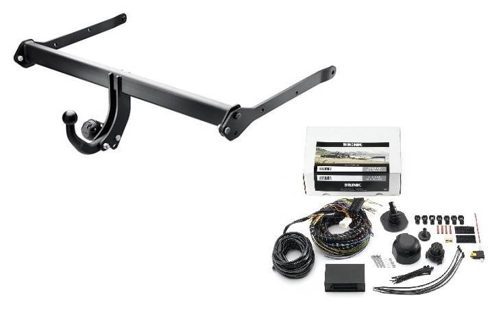 Volkswagen Brink Kit: Trekhaak vast + 13p kabelset