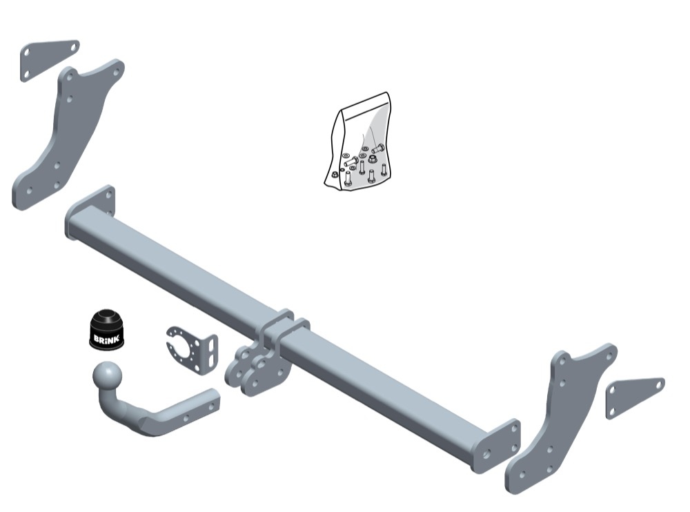 Mercedes-Benz Vaste trekhaak