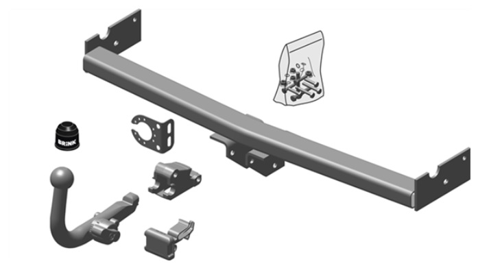 Citroen Brink Afneembare Trekhaak (RMC) + kabelset