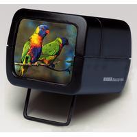 Kaiser Fototechnik 2010 VE 24 Diascop Mini 3 Slide Viewer with 3x Lens & Folding Arm
