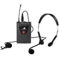 monacor Headset Sprach-Mikrofon Übertragungsart:Funk Schalter