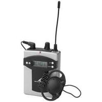 monacor Headset Mikrofon-Empfänger Übertragungsart:Funk, Kabellos Metallgehäuse, Schalte