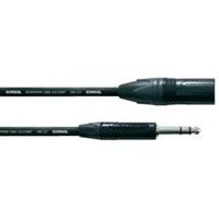 Cordial CPM2.5MV Peak cable XLR male - jack 6.3mm male TRS, 2.5 metres