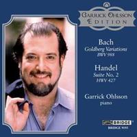 Bach: Goldberg Variations, Handel: Suite No. 2, HWV 427