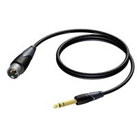 Procab CLA724 Classic Stereo Jack - Male XLR Cable, 1.5m