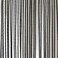 String gordijn - zwart (3 x 4 meter)