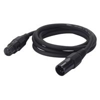 DAP DMX kabel, 5-pins XLR male - 5-pins XLR female, 6 meter
