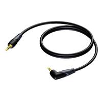 Procab CLA718/1,5 Mini-Jack naar Haakse Mini-Jack kabel 150cm