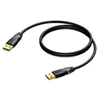 Procab CLD605/1 USB A naar USB A kabel 1m