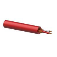 Procab MC305R/1 microfoonkabel rood 100m