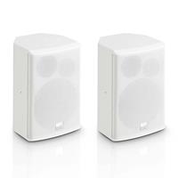 ldsystems LD Systems SAT 62 G2 W Pair of Passive 6.5" Two-Way Speakers (White)