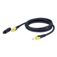 DAP FOP02 Miniplug-Toslink kabel 0,75m
