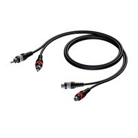Procab CAB850 Basic Cinch-kabel, 3 Meter