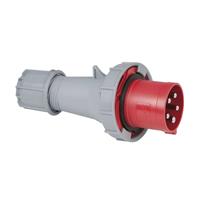 PCE 5-polige CEE male connector 63A - IP67 (rood)