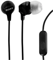 In-Ear oordopjes Sony MDREX15APB 3.5 mm 100 mW Zwart