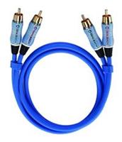 OEHLBACH mini jack kabel Audio-cinchkabel Stereo 0,50 m blauw