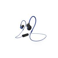 Hama Sport-oortelefoon met oorclips Active BT, zwart/blauw - 