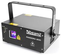 Beamzprofessional BeamZ Pandora 1200 TTL RGB Laser 1.2W met ILDA