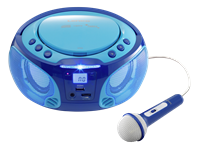 Lenco Radio und CD-Player SCD-650  Blau
