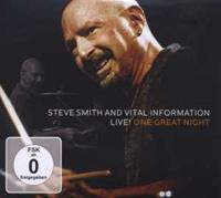 Smith, Steve and Vital Information, Live! One Great Night, 1 Audio-CD + 1 DVD