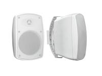 Omnitronic OD-4 passive 2-way outdoor speaker set, white