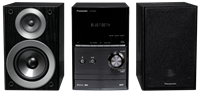 Panasonic SC-PM602EG Home audio micro system 40W Zwart