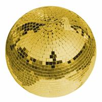 Eurolite 50120035 Spiegelbol met gouden oppervlak 30 cm