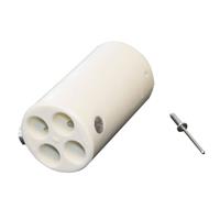 Showtec Reserve Upright adapter - wit (50,8 mm)