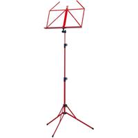K&M 100/5 Music Stand Red