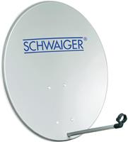 Schwaiger SPI2080 Satellietschotel 80 cm Reflectormateriaal: Aluminium Aluminium-grijs