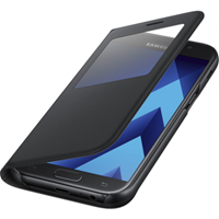 Samsung Galaxy A5 (2017) S View Standing Cover zwart EF-CA520PBEGWW