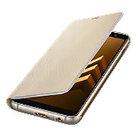 Samsung Neon Flip Cover Galaxy A8 2018 Gold