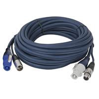 DAP PowerCon/XLR Audio Combi-Cable, 0.75 metres