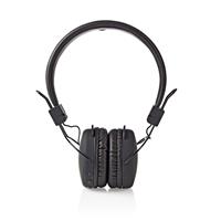 Nedis Draadloze hoofdtelefoon Bluetooth® On-ear Opvouwbaar Zwart