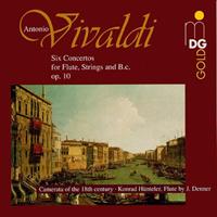 Vivaldi: Six concertos for Flute, Strings and B.c. Op. 10