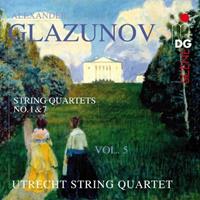 Glazunov: String Quartets, Vol. 5