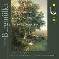 Norbert Burgmüller: Overture of Orchestr, Symphony No. 2, Concerto for Piano and Orchestra No. 1