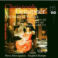 Christoph Graupner: Orchestral Works, Vol. 2